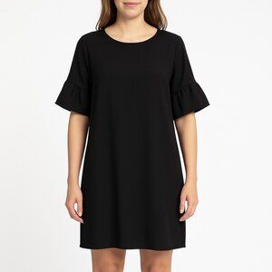 Hemish USA Women's Black Shirt Sleeve Dress Size M
